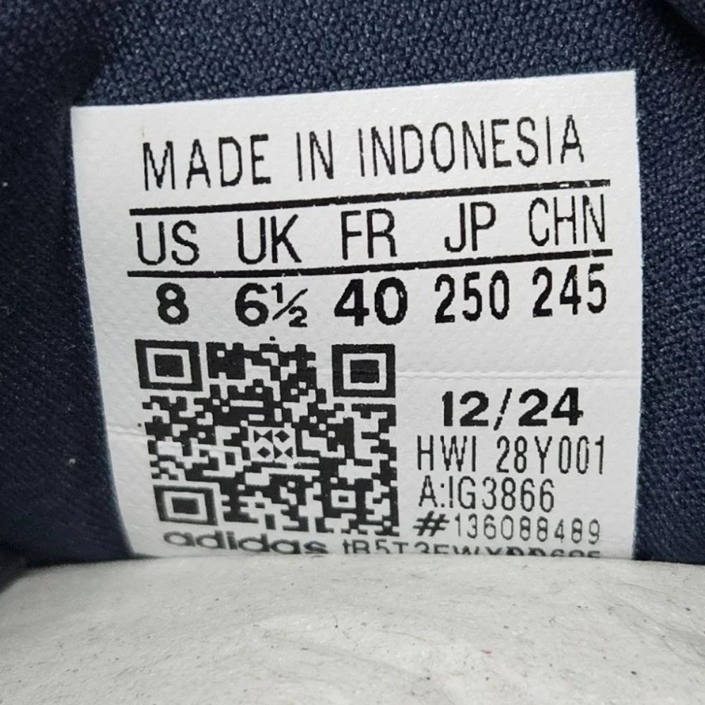 Adidas Coudfoam Pure SPW‎ Casual Athletic Shoe IG3866 Blue White Women's Size 8